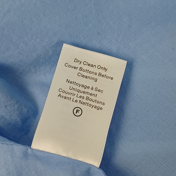 Veronica Beard Poppe Striped Dress Size 8 Preppy Cotton Blend Long Sleeve Collar - Picture 16 of 16